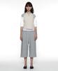 PARTIMENTO WOMEN Pwc Henley Neck Three-Quarter Sleeve Tee_Ecru