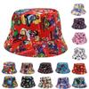Super Mario Anime Spiel Mario Print Fischerhut Unisex Sonnenschutz Bucket Hat