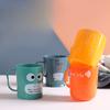 Cute Big-eyed Baby Mouthwash Cup Children's Cartoon Toothbrush Cup Thickened Household Toothbrush Cup