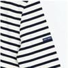Saint JameS Women S Cardigan V Neck Mercardi Stripe 3430 Ecru Marine Tulipe