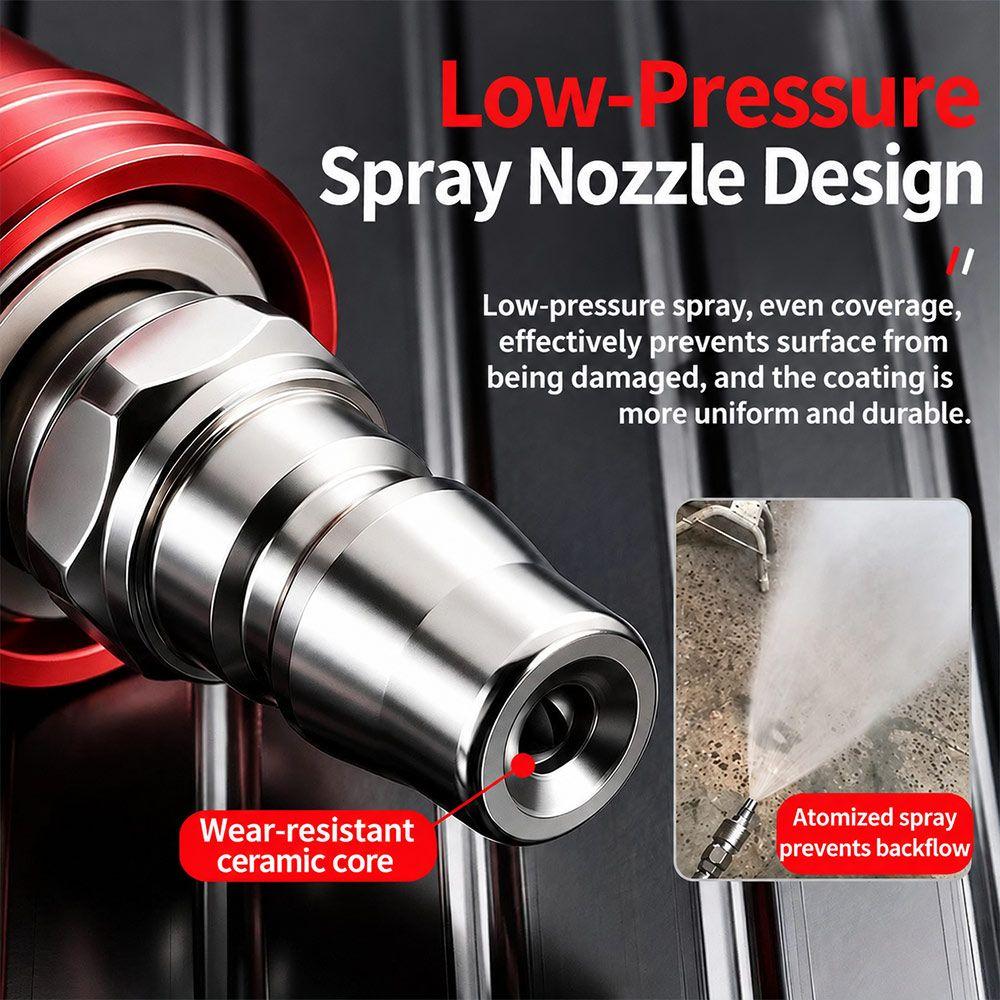 Stainless Steel Spray Nozzle Polished Finish Paint Sprayer Nozzle  for Industrial Painting