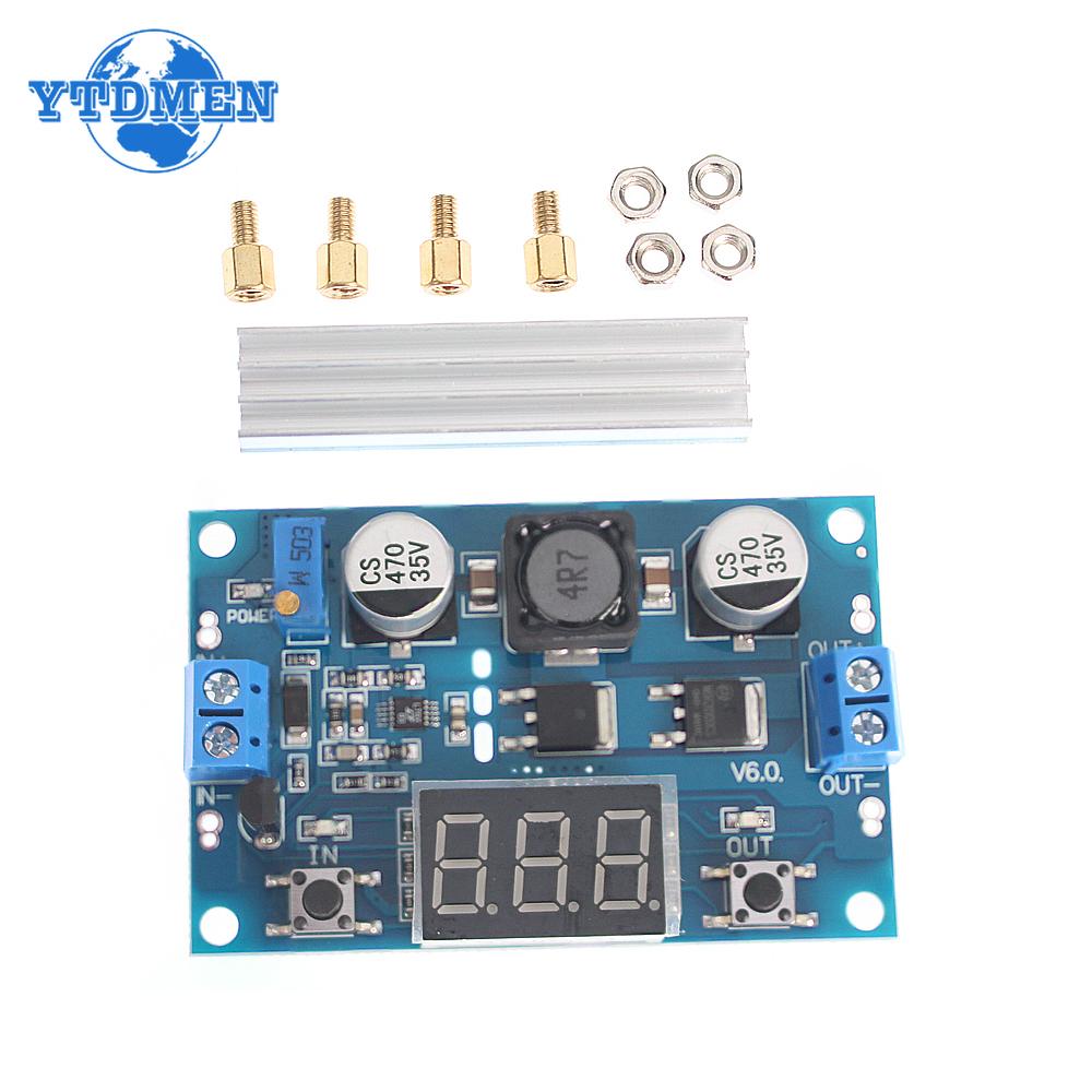 LTC1871 100W Boost Converter Module Step-up Power Supply Module DC-DC 3-35V To 3.5-35V with Digital Display Voltmeter