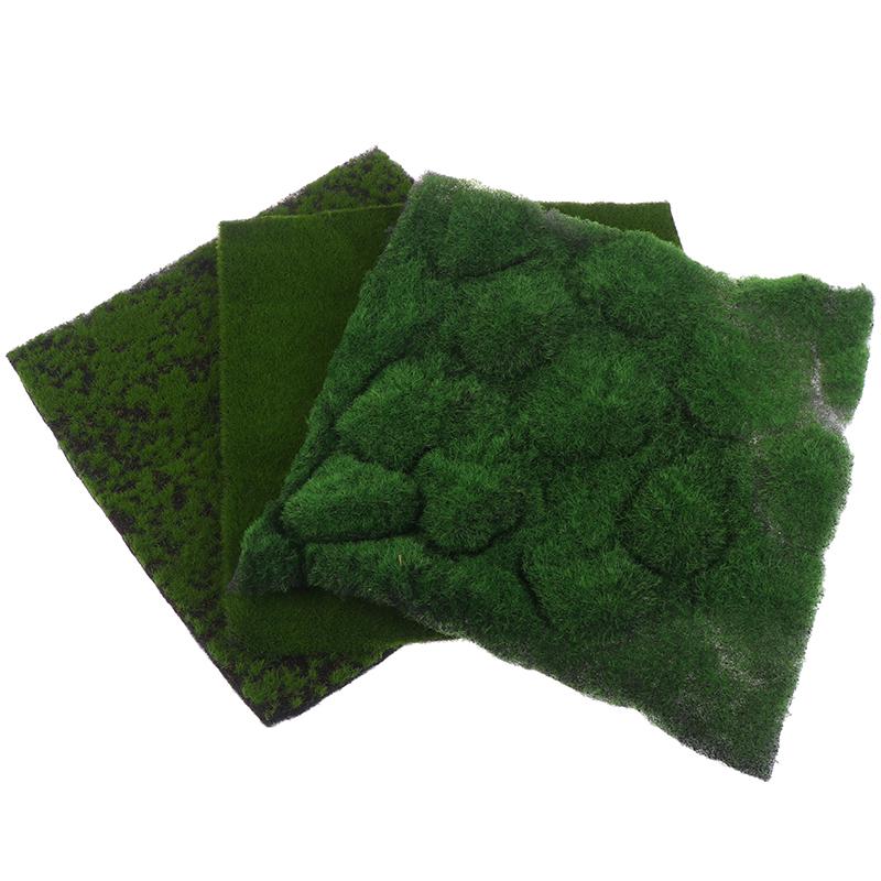 Simulation Moss Turf Lawn Green Plants Diy Artificial Garden Landscape Decor