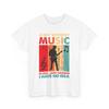 Love Music T-shirt | Melodiska toner T-shirt | Konsertentusiast-tröja