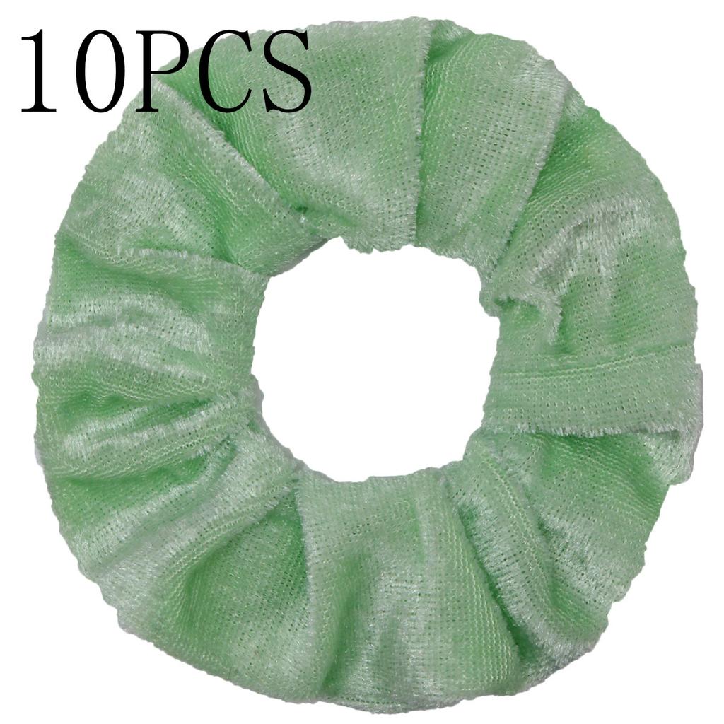 10pc Women Hair Scrunchies Velvet Solid Color Band for Girls Ponytail Holder Rubber Bands Ties Accessories Headbands Gumki