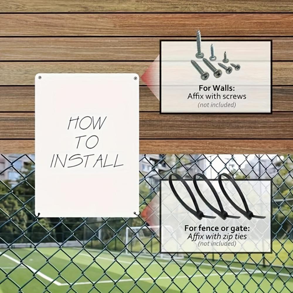 Benutzerdefiniertes Reserviertes Parkverbot Schild Aluminium Metall 8" x 12" Personalisiert