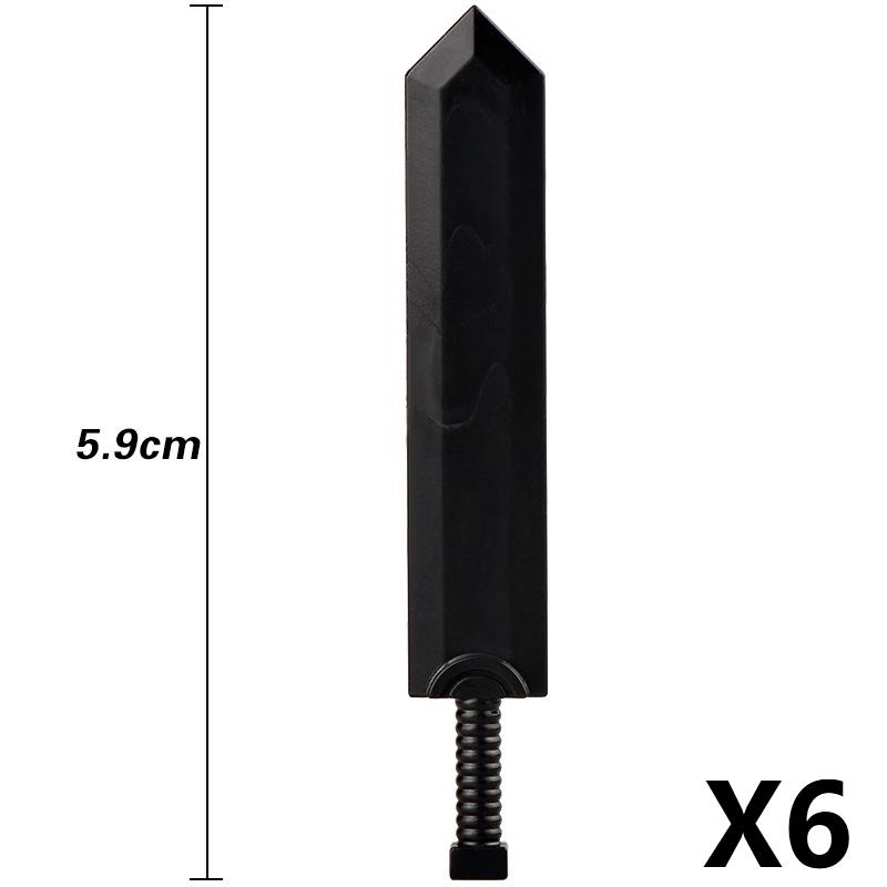 MOC Medieval Building Block Soldier Figure Weapon Accessories Battle Axe Bow Arrow Sword Sheath Shield Assembly Puzzle Brick Toy