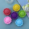 10 Stück/Los 5cm Verschiedene Blumendesigns Silikonform Schokolade Pudding Eisform Cupcake Kuchenwerkzeuge DIY Mini Seife Kerzenformen