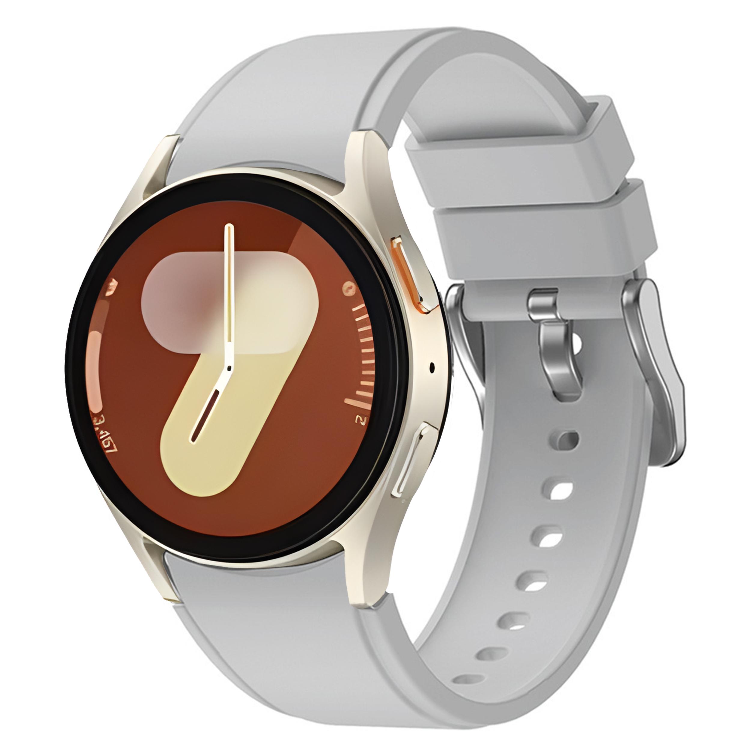 

Silicone Strap for Samsung Galaxy Watch 7 44mm 40mm Arc original bracelet for Samsung Watch 6 Classic 47mm 43mm/5 Pro 45mm Strap Galaxy watch 7 44mm сірий
