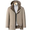 Men's Winter Thick Cotton-Padded Jacket: Warm, Fashionable, Casual Outerwear for Middle-Aged Dads