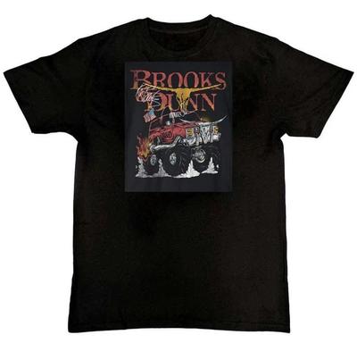 Herren- und Damen-T-Shirts Brooks & Dunn Herren Grafikdruck Unisex T-Shirt S M L XL 2 3 4 XL