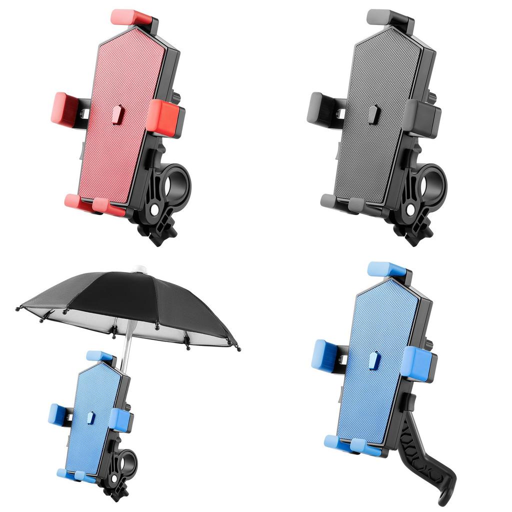 Bicycle Phone Holder With 360 Degree Rotation And Oneclick Lock For Cycling Commuting