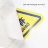 PVC Electrical Hazard Warning Stickers