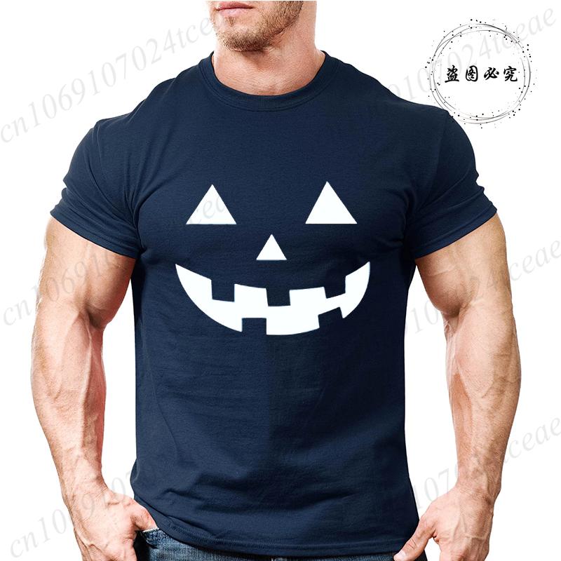 

Pumpkin Faces Halloween Shirtfunny Spooky Season Mens TshirtsHalloween Party Tshirts for Men Women Clothing 4XL