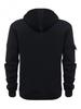 European Men's Fleece-Lined Hooded Jacket with Multi-Zipper Pockets for Autumn/Winter
