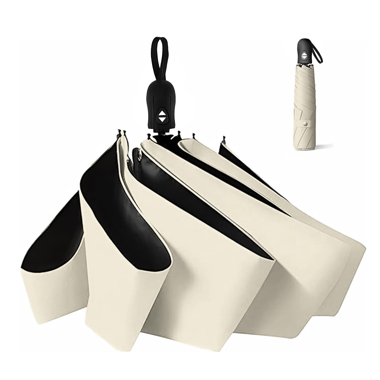 

Folding UV Protection Light 6 Folding UV For Sunny and Rainy Ultra Automatic Opening and One Button Light Heat Heat Windproof and Water Easy to Comes