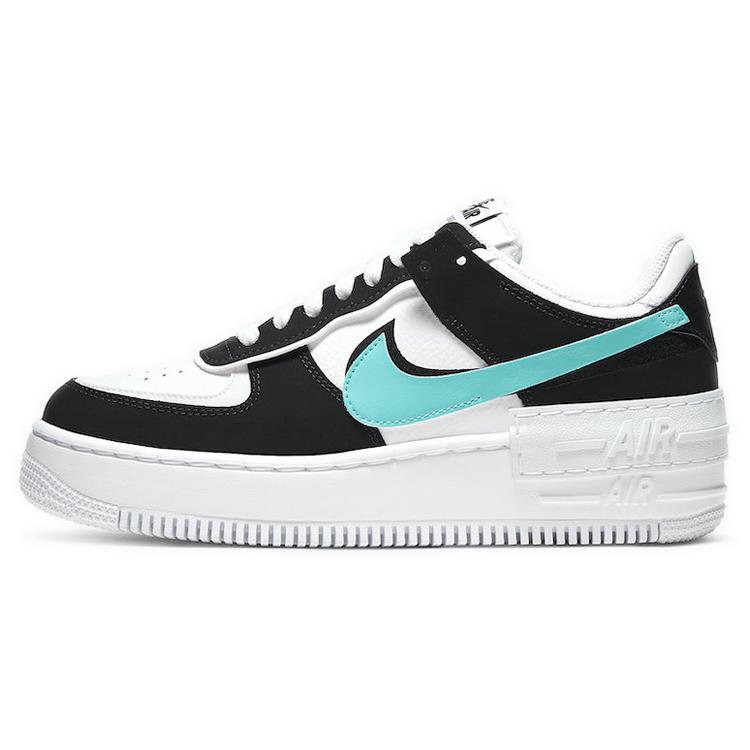 New Nike Air Force 1 Low Shadow White Black Aurora Women's CZ7929-100