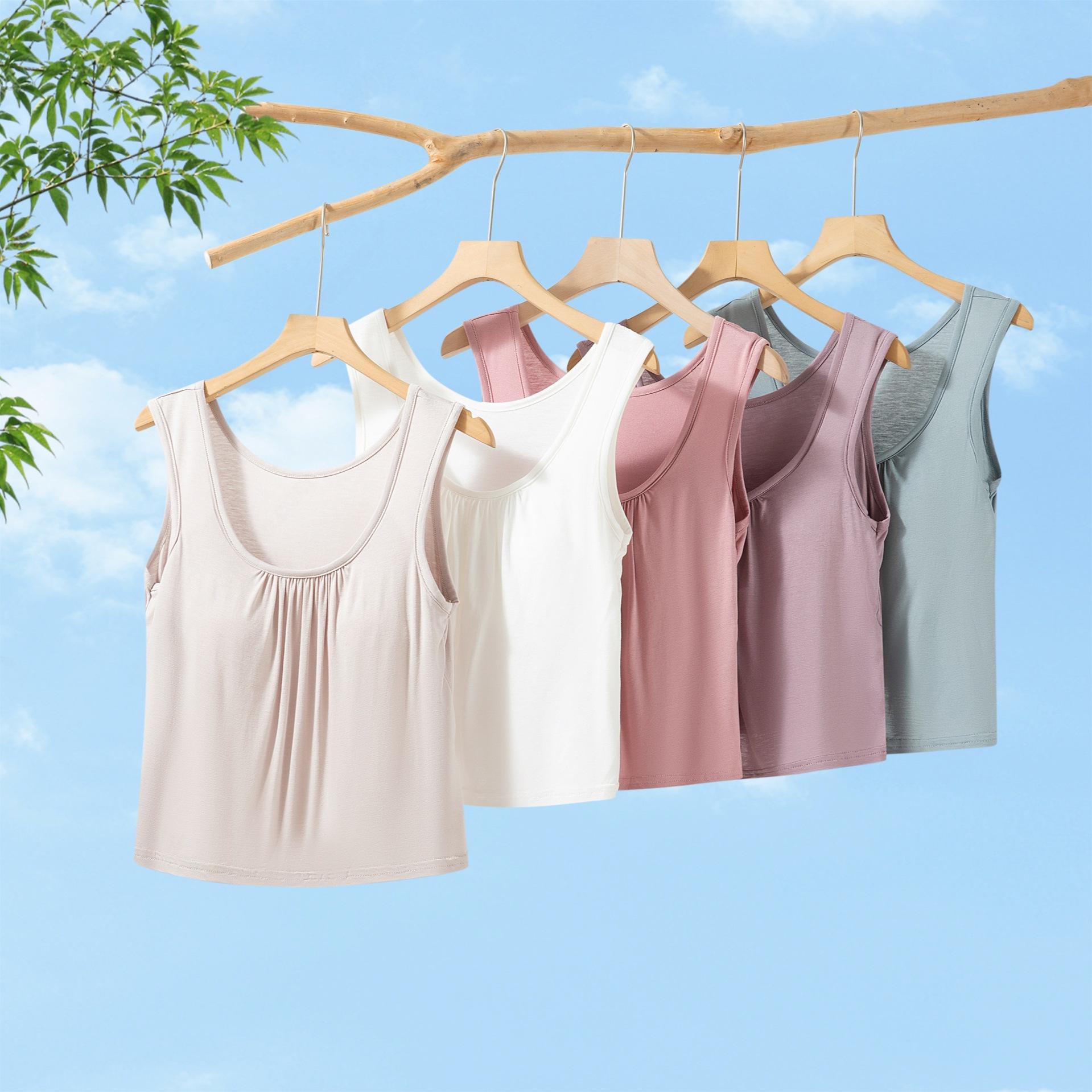 

Women s Plus Size Sleeveless Camisole - 2025 Summer U-Neck Thin Tank Top L