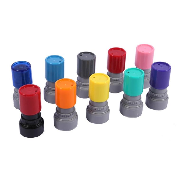Refillable Teacher Reward Stamp Photosensitive Stamp for Education Classroom Good Behavior and Homework Grading