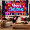 Garage Door Christmas Cover Backdrop Decor With LED Light Garage Door Cover For Holiday Indoor Outdoor Home Winter Farmhouse