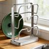 Pot Lid Rack Pan Lid Stand Kitchen Pot Top Organizer For Kitchen Countertop Dining Restaurant Cabinet Sink Pantry Home Apartment