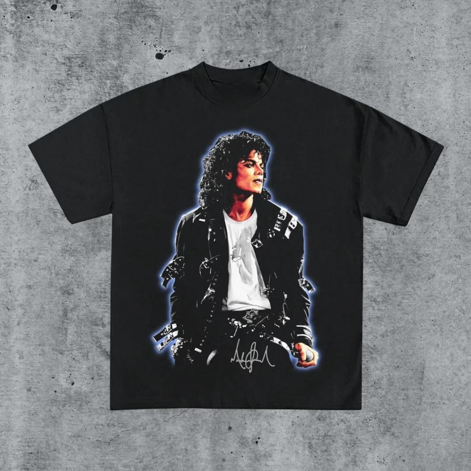 

Футболка MichaelJackson | Винтажная футболка Короля Поп-музыки | Ретро футболка MJ с графикой | Музыка 90-х 3XL
