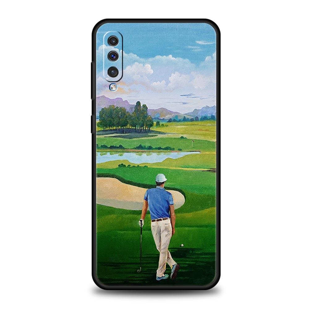 Modern Golf Phone Case For Samsung A56 A36 A26 A54 A52 A24 A14 A50 A72 A70 A06 A12 A22 A34 A42 A32 A04s A16 5G Cover