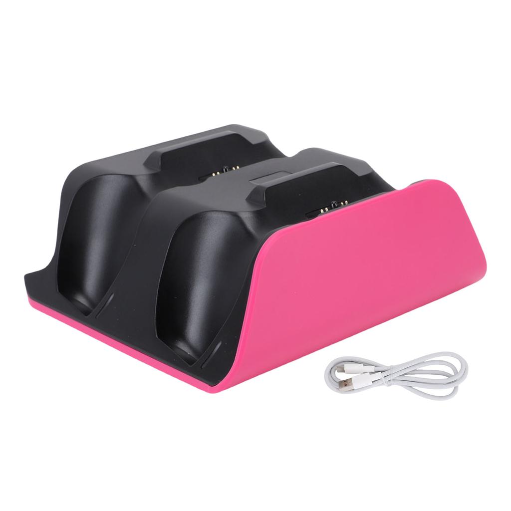 Charging Station Fit for Edge Controller Dual Game Console Controller Charger Dock Storage Stand with USB Cable