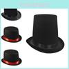 Solid Event Color Hat Fabric Magic Shows Holiday Role Supplies Playing