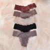 Sexy Lace Thong Women's  Knickers Low Waist Sports Women's Lingerie Pure Cotton Crotch Underwear Panties