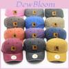 Gorra de Béisbol de Algodón Unisex de Verano con Letras Bordadas Para Uso Casual