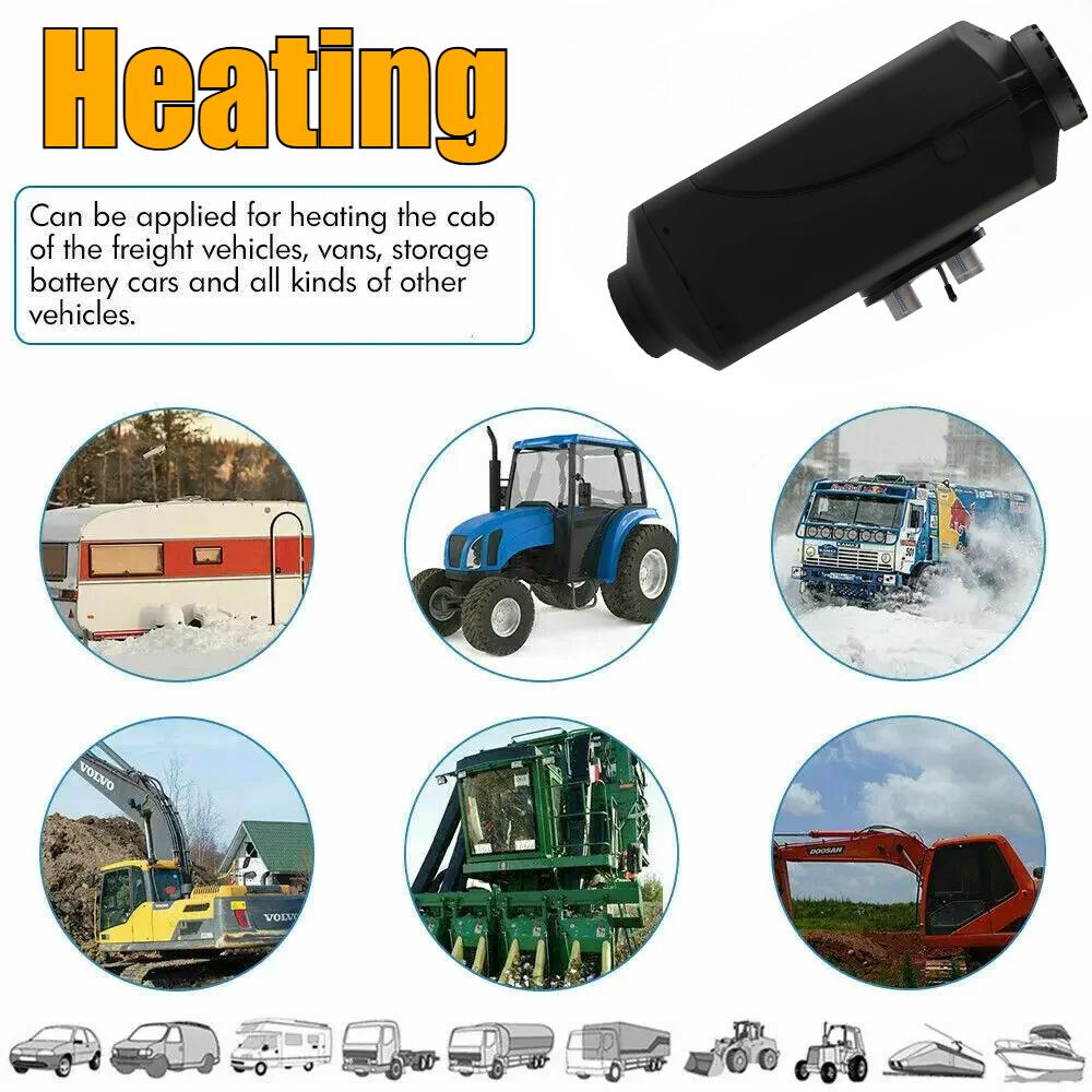 12V/24V 2KW/5KW Air Diesel Heater Car Diesel Heater Diesel Parking Heater Low Noise Heater for Truck Bus RV Trailer Boat