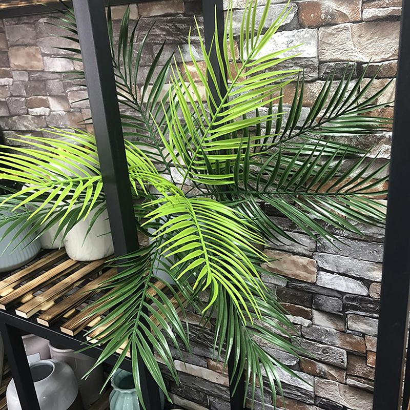 

9 Leaves Artificial Tropical Plant Fake Palm Plant Home Garden Office Decoration
