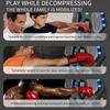 2025 Music Boxing Machine for Adults Kids, Smart Bluetooth Boxing Training Equipment with Gloves, Wall Mounted Punching Machine for Home Gym Office