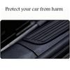 4x For Ford Rubber Car Door Sill Threshold Protector Anti-Dust Step Edge Cover