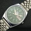 AUTOMATIC VINTAGE REFURBISHED SEIKO 5 6309A JAPAN MENS GREEN WATCH A441711-1 Sk-a441711