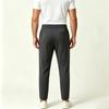 Men's Summer Lightweight Quick Dry Casual Straight Leg Pants with Stretch Elastic Waistband Breathable Trousers