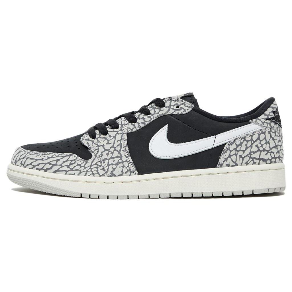 Air Jordan 1 Retro Low OG  Black Cement  Men s CZ0790-001 EU 37.5