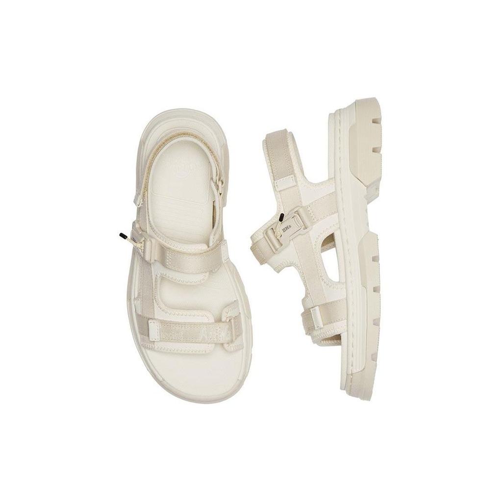 Dr. Martens Casual Comfortable Versatile One-Strap Sandals Unisex Sandals Beige 31561112
