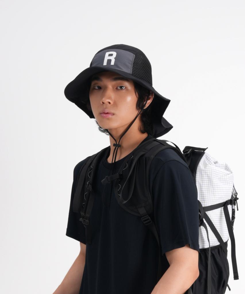 Lisjilain Oversized Neck Guard Boonie Hat Sunshade Hat Hiking Hat Bucket Hat