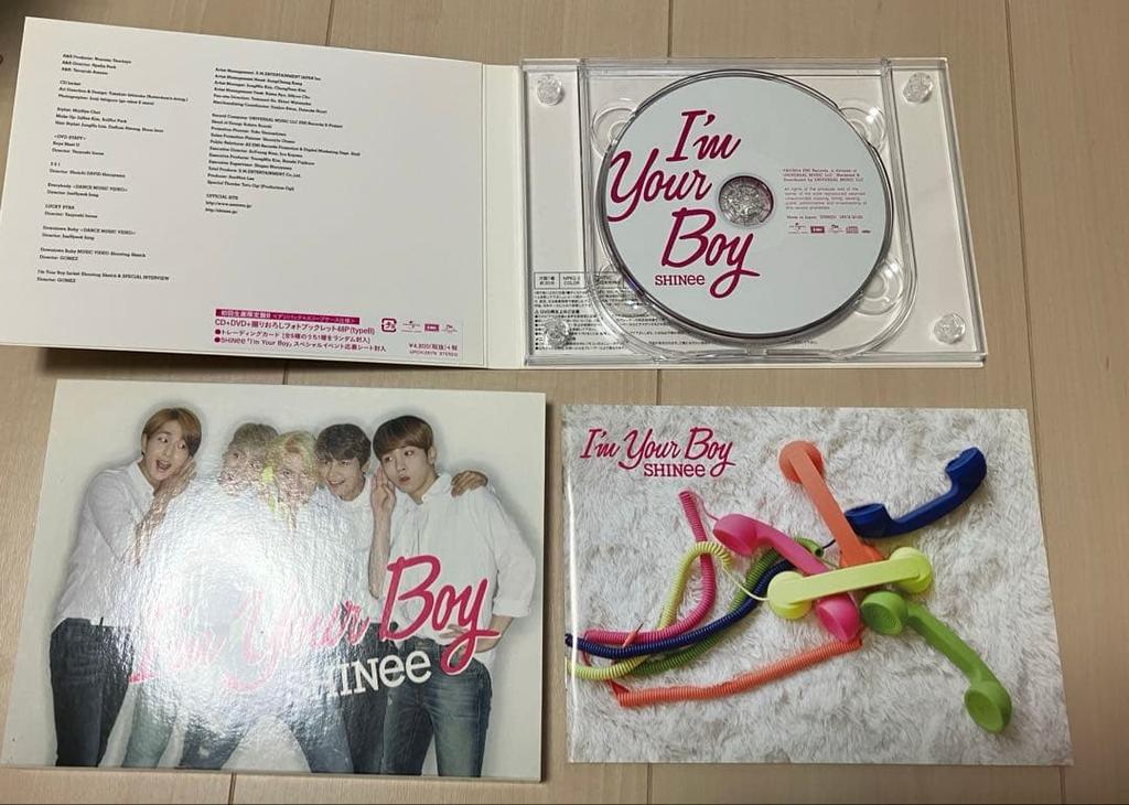 [USED] SHINee Japanese Album I'm Your Boy CD+DVD