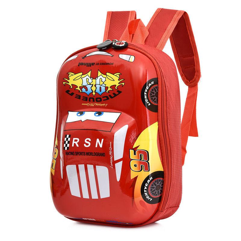 

Cartoon Letter Car Kids School Backpack Eva Material With Breathable And Wearresistant Design For Elementary Students красный