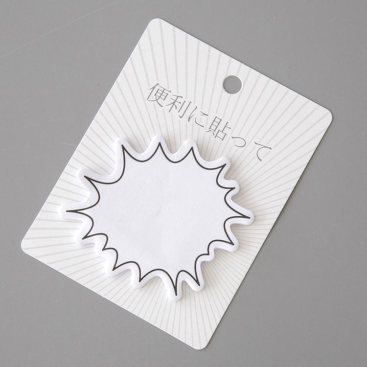 Kawaii Stationery Memo Pads Cute Dialog Box Paper Sticker Sticky Note Page Marker Planner For Kids School Supplies