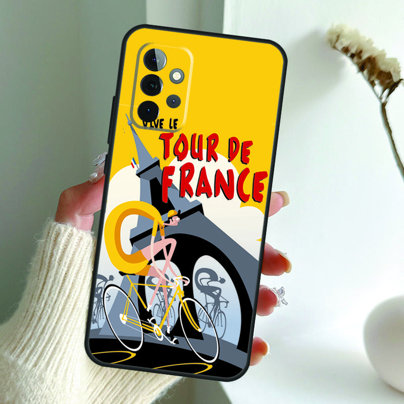 Bicycle Bike Sport Case For Samsung Galaxy A13 A33 A53 A06 A17 A56 A36 A26 A16 A15 A35 A55 A34 A54 A52 A12 A32