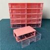 10Pcs Bead Organizer Drawer Cabinet Large Capacity Jewelry Sorting Box with Adjustable Dividers Plastic Beads Container