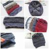 Warme Winter Strickmütze Baggy Skimütze Lässige Beanie Mütze Hip-Hop