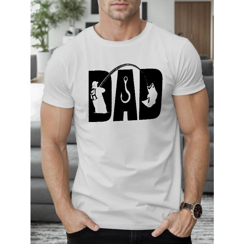 Men'S Summer T-Shirt with Short Sleeves Round Neck, Relaxed Fit, Oversized, Cool, Casual, and Fashionable