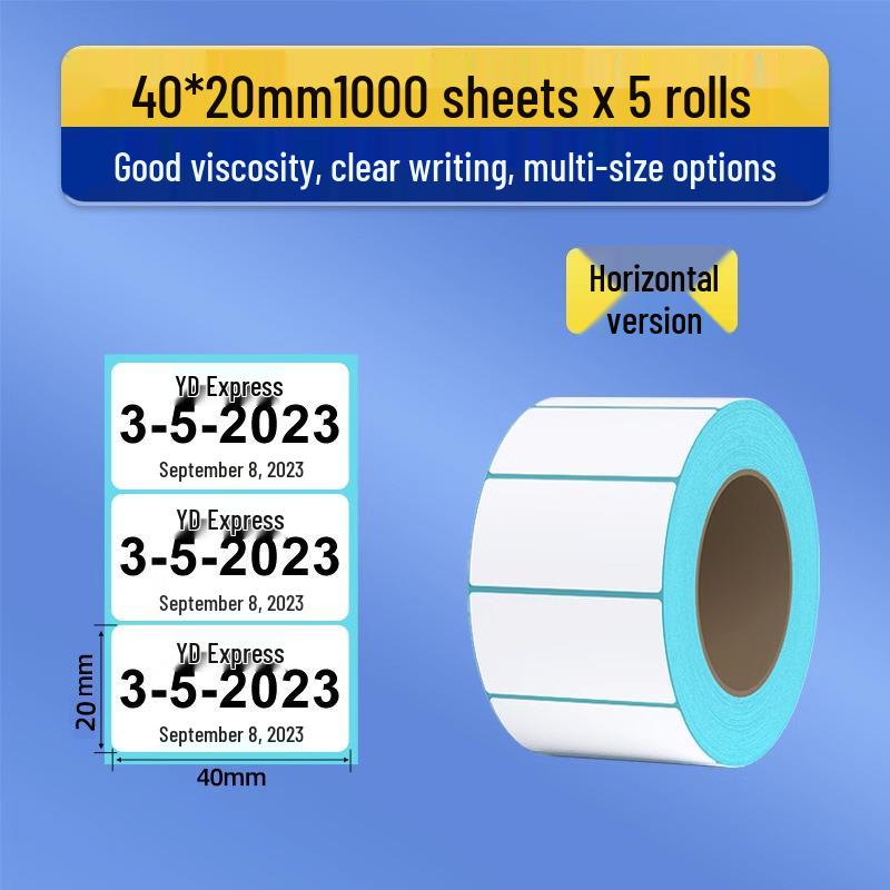Durable Self-Adhesive Thermal Barcode Label Paper