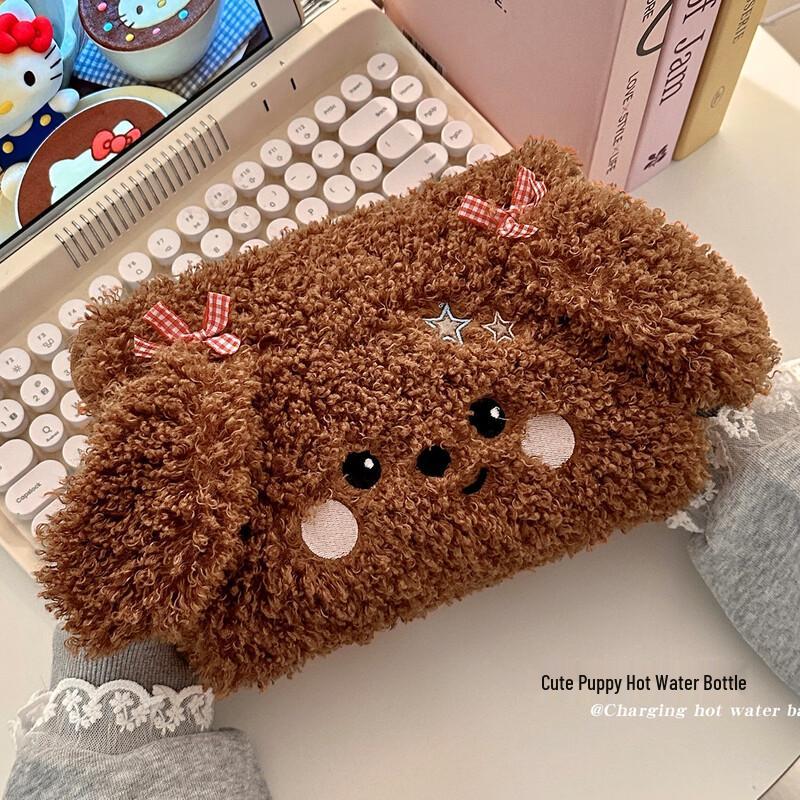 

Плюшева вишита грілка Fumaide у формі собаки