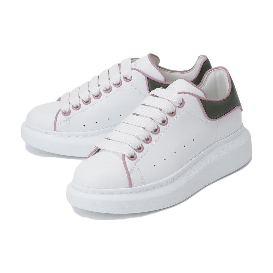Alexander Mcqueen Oversized White Military Green Women's 733003WHJE58873